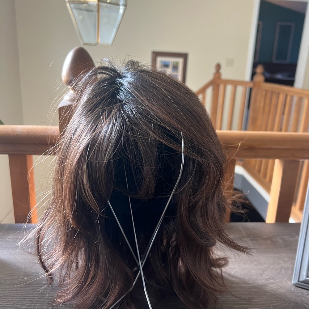 Heat Friendly Synthetic Wig “Playful” in Chocolate Cake